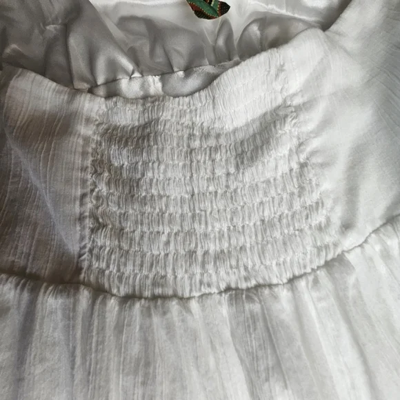 Robbie Bee Women Striking White Sundress Size 14 - Picture 5 of 15